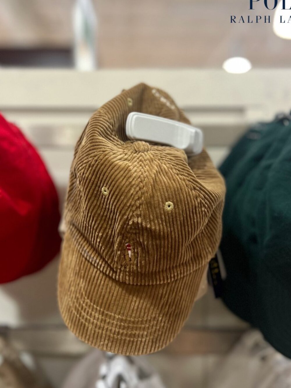 Polo Ralph Lauren Kid's Cotton Corduroy Ball Cap - Brown